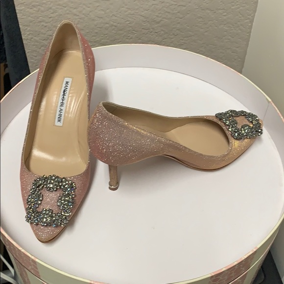 Manolo Blahnik Hangisi pumps - Picture 5 of 8